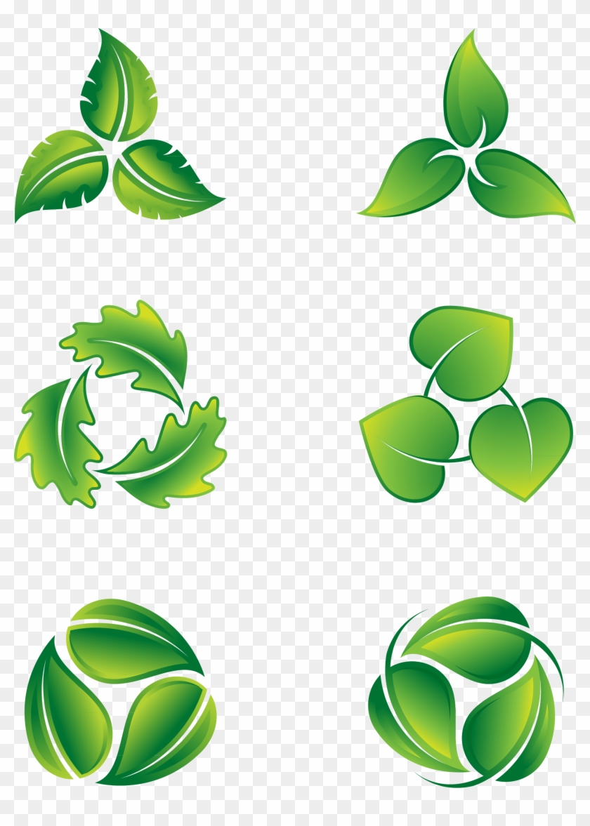 Leaf Logo Icon - Icone Bud #853414