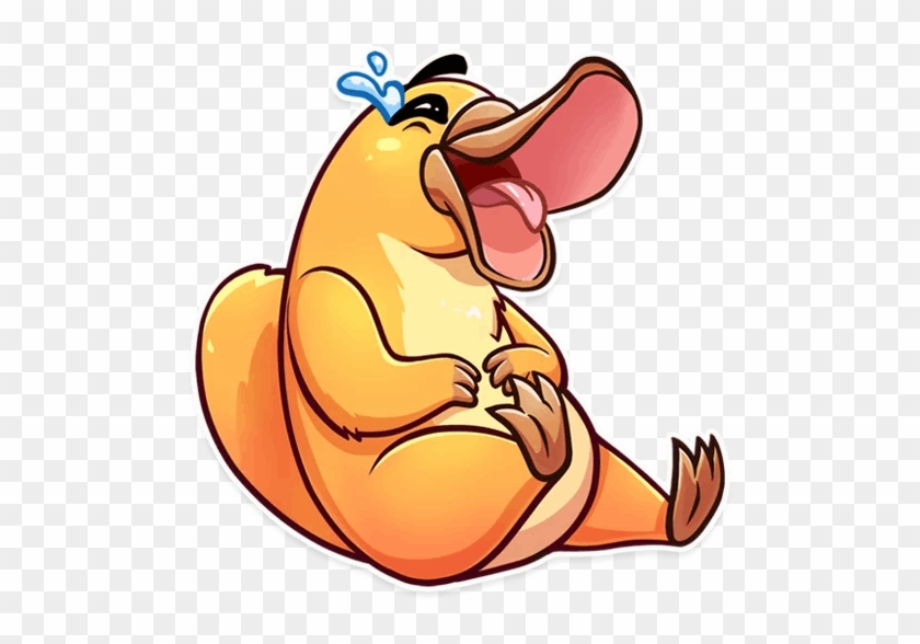 “cooper The Platypus” Stickers Set For Telegram - Cooper The Platypus #853452