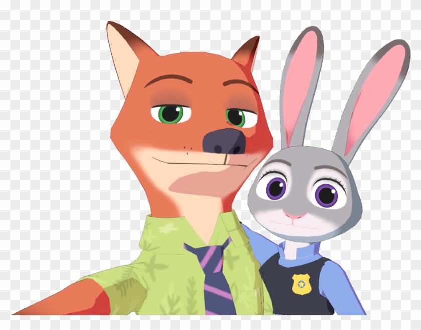 Mmdsatoshi 140 13 Mmd Nick And Judy By Mmdsatoshi - Cartoon #853504
