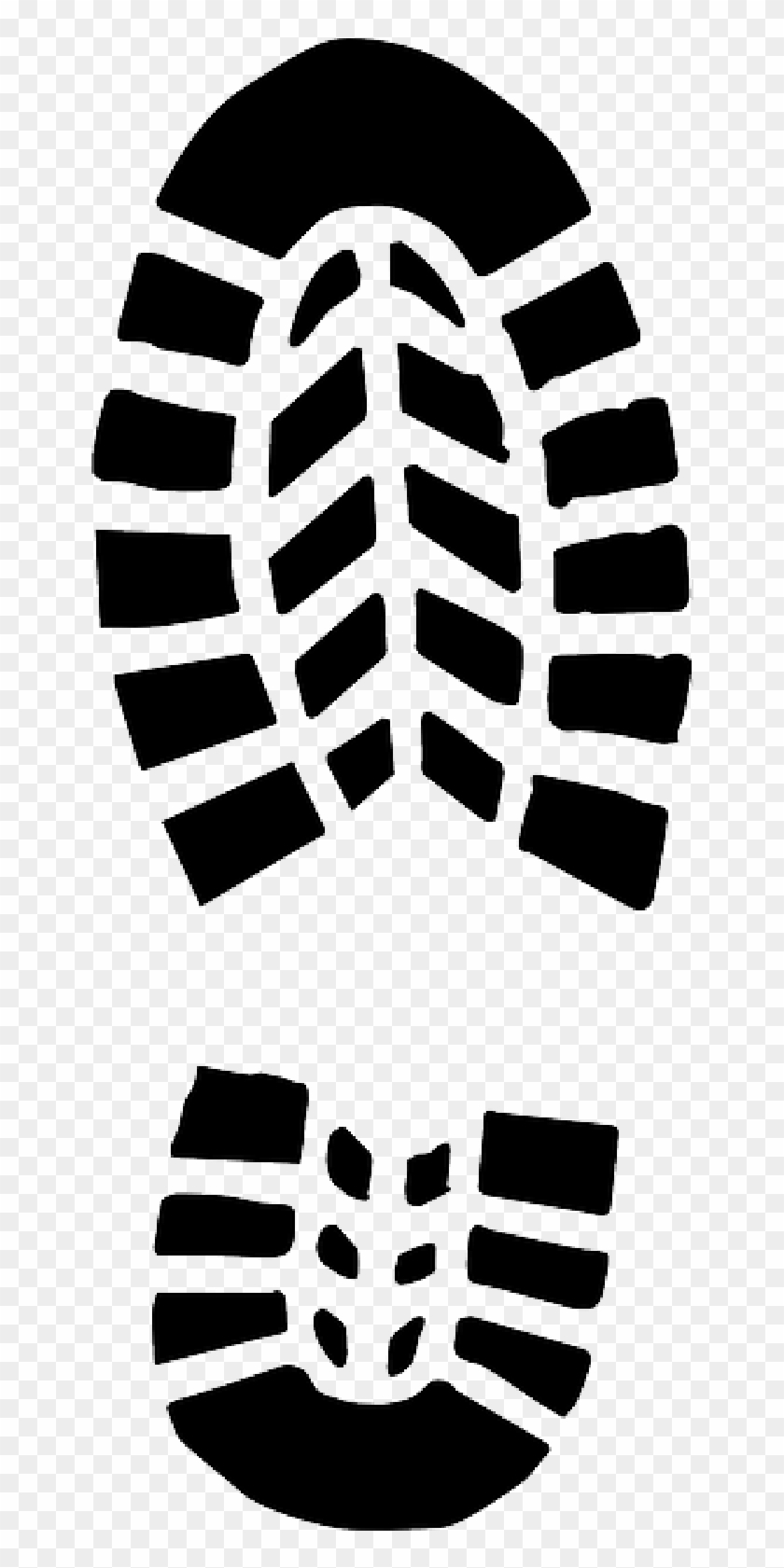 Tracks, Boot, Shoe, Sole - Shoe Print Png #853606