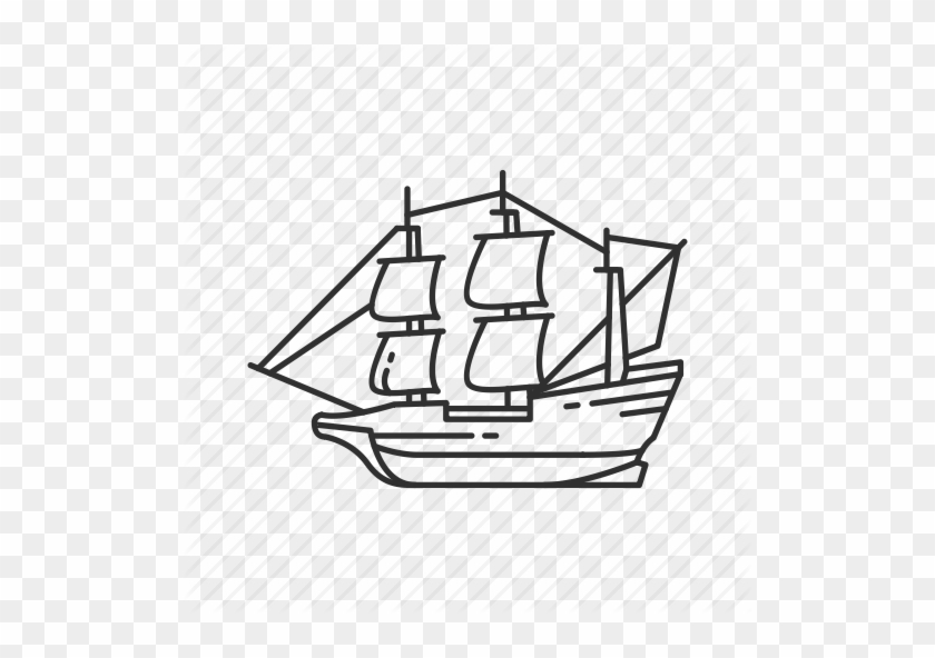 Boat, Mayflower, Pilgrims, Ship, Thanksgiving, The - Windjammer #853862