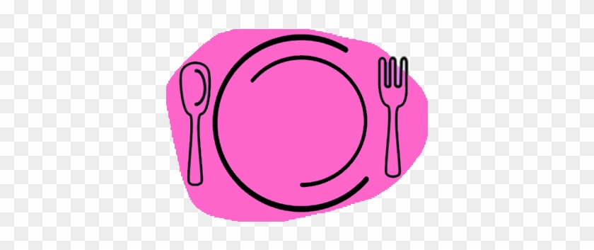 Sunday Lunch - Plate Fork And Knife Clipart #853944