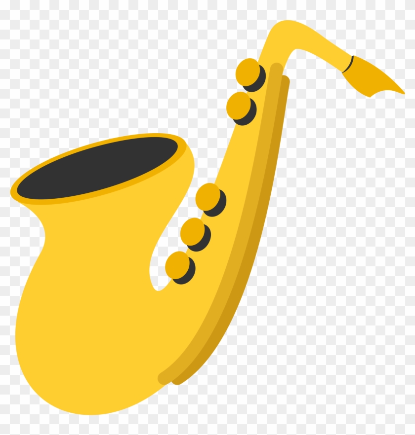 Jazz Saxophone Cliparts 28, Buy Clip Art - Sax Emoji #854110