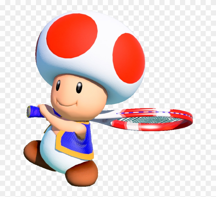 Smash Clipart Tennis - Mario Tennis Aces Toad #854125