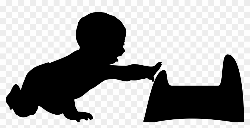 Baby Silhouette Clip Art #854158
