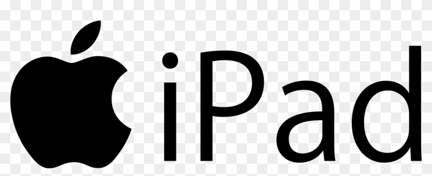Ipad Apple Logo Black And White - Apple Ipad Logo Png #854304