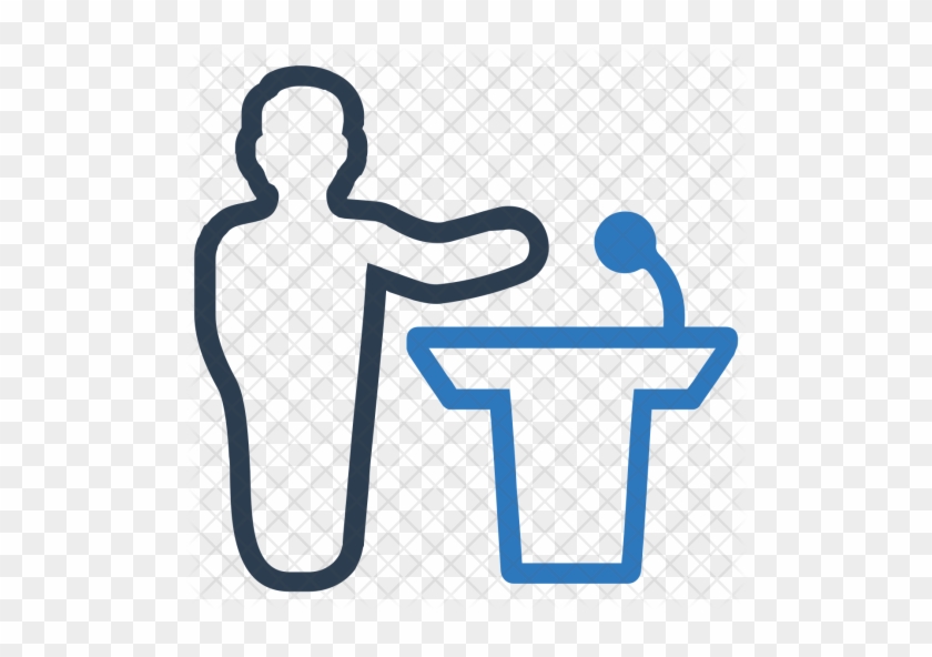 Speech Teacher Icon - Cnfrence Icon Png #854330