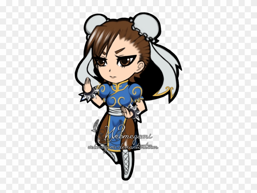 Chibi Chun Li By Webmegami - Chibi Chun Lee Png #854385