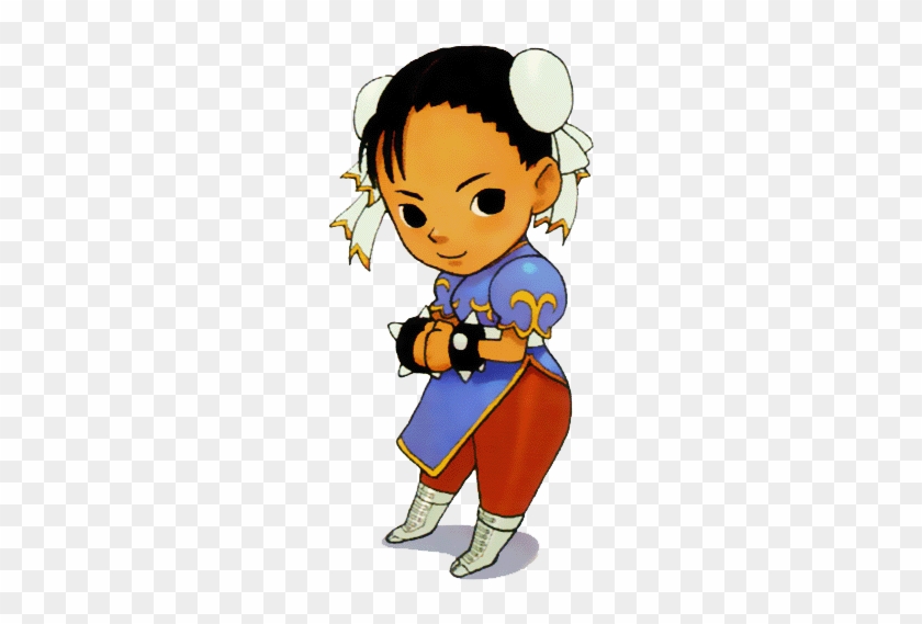 Street Fighter Series - Chibi Chun Li Png #854396