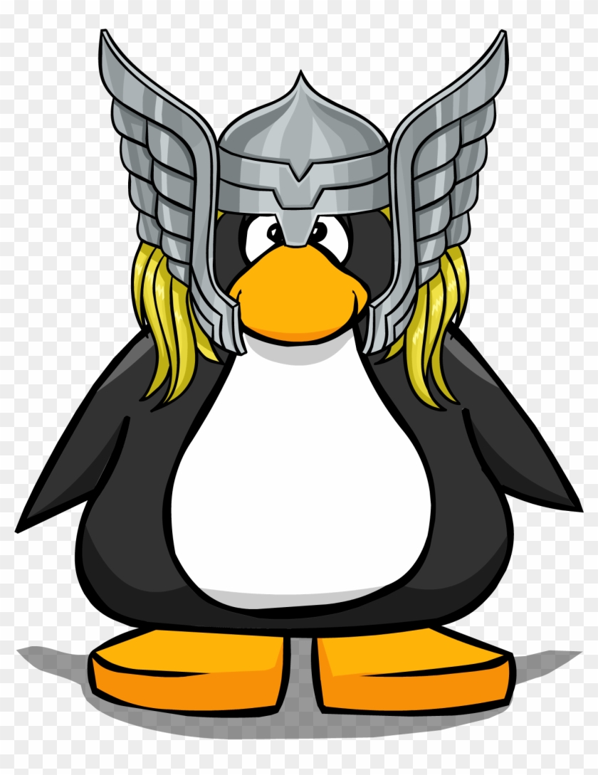 Thor Helmet Pc - Club Penguin Astronaut #854426