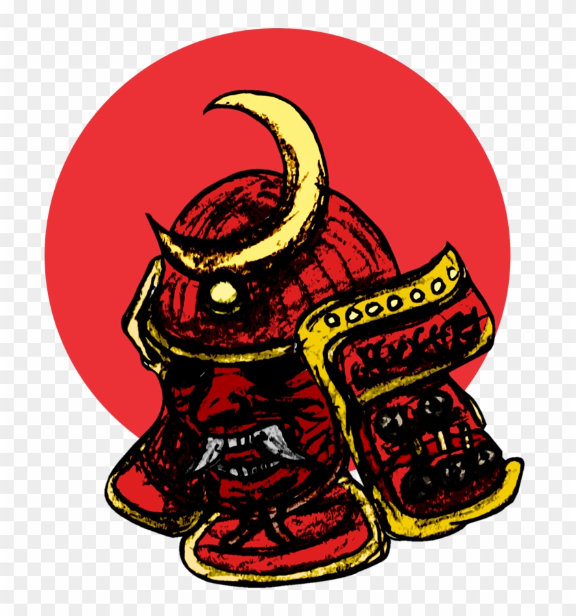 Samurai Redmoon Helmet By Fixedthor - Illustration #854445