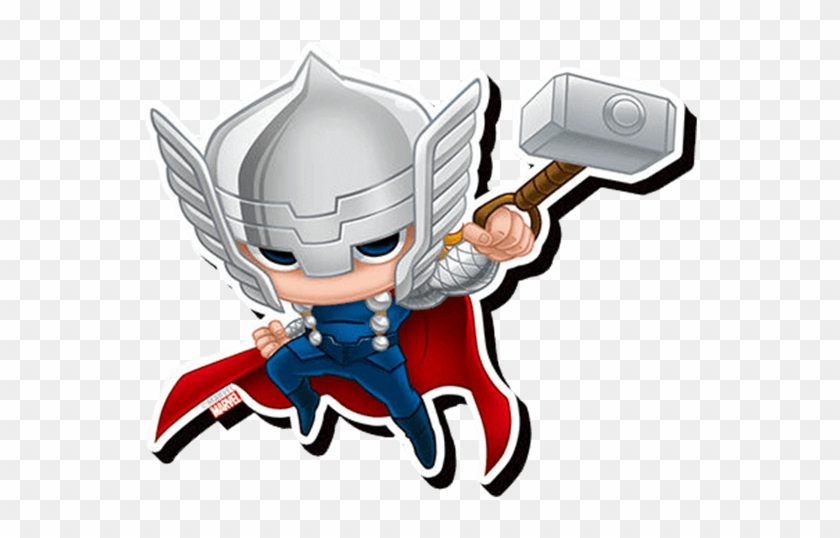 Chibi Thor Magnet - Thor Chibi #854446