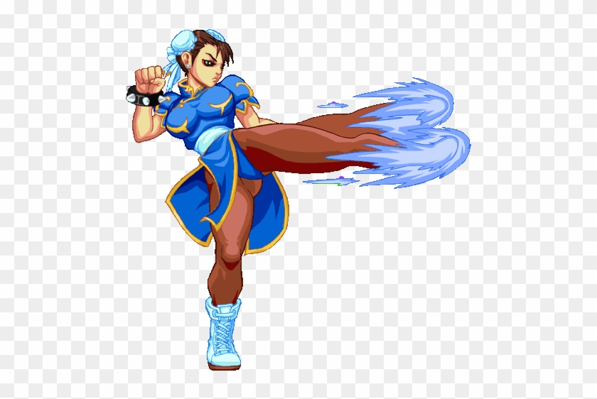 Chun Li Sirlin Net Game Design - Chun Li Street Fighter Kick #854449