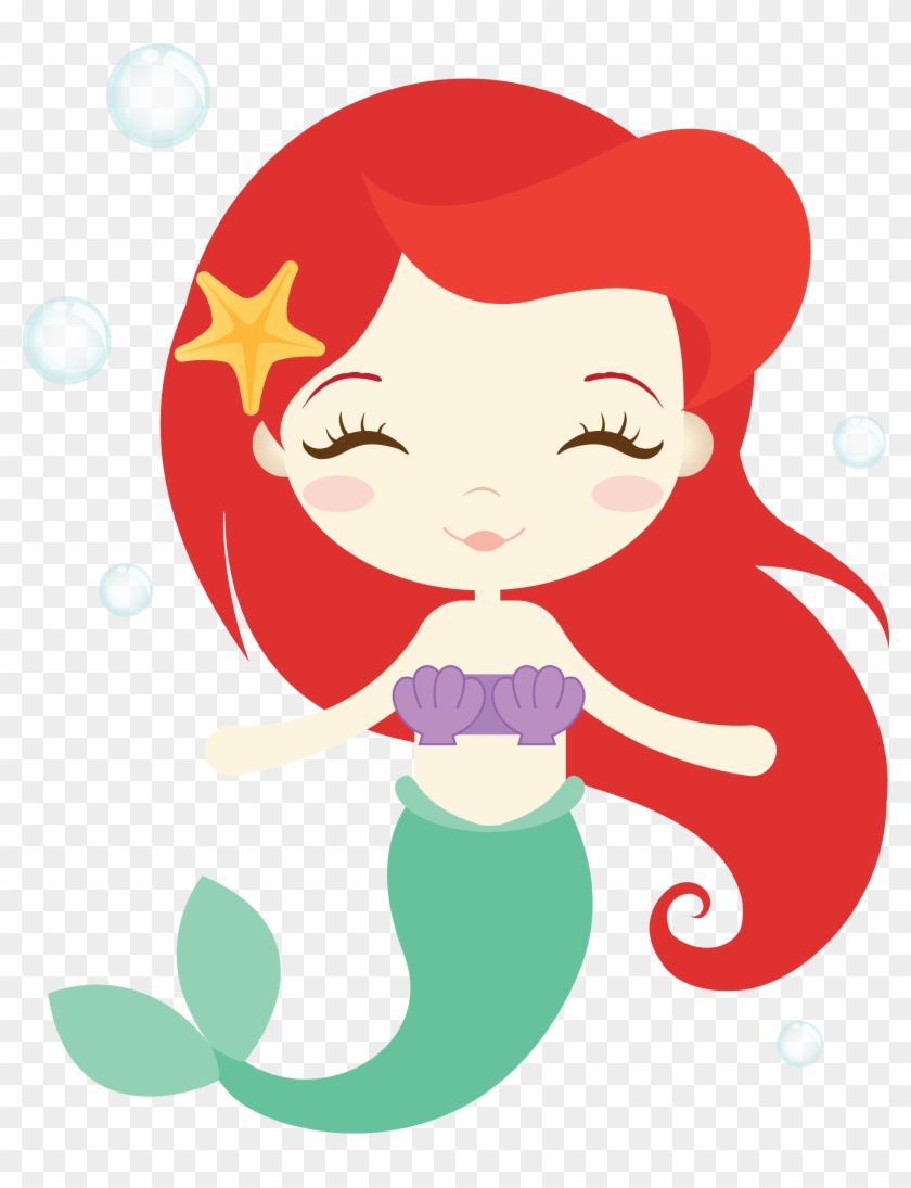 Snow2 - Mermaid Clipart #854487