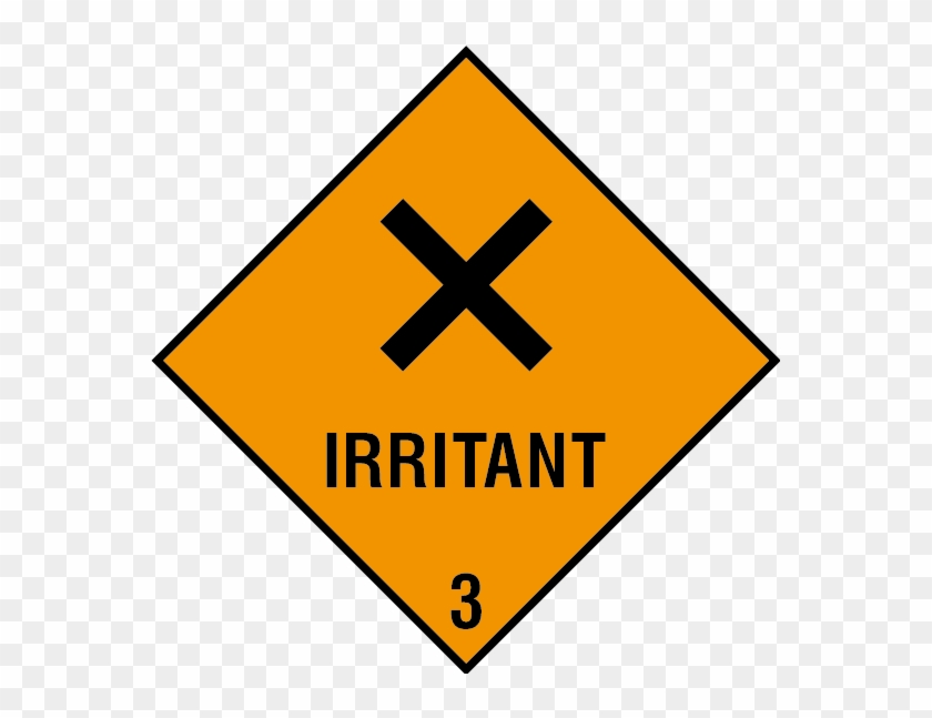 Irritant 3 Sign - Speed Bump Clip Art #854574