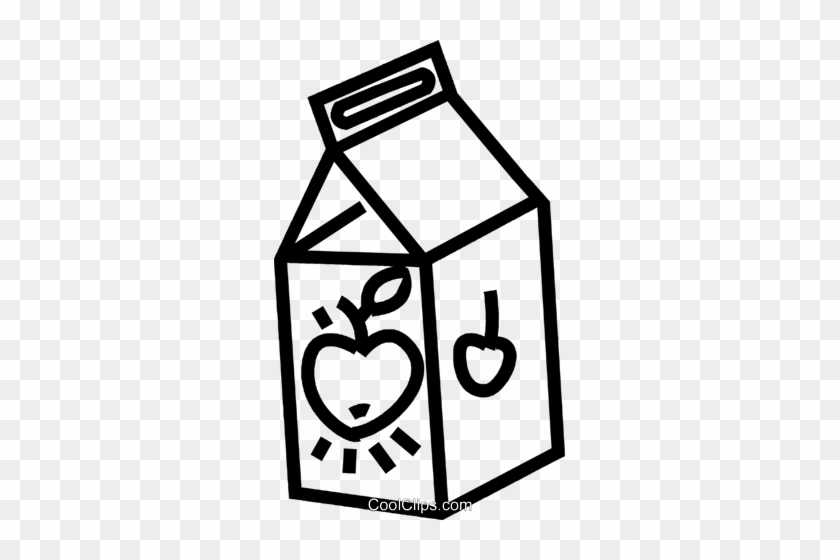 Apple Juice Royalty Free Vector Clip Art Illustration - White #854651