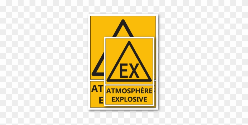 Signalétique "danger Atmosphère Explosive" - Signalétique Danger Substances Nocives #854687
