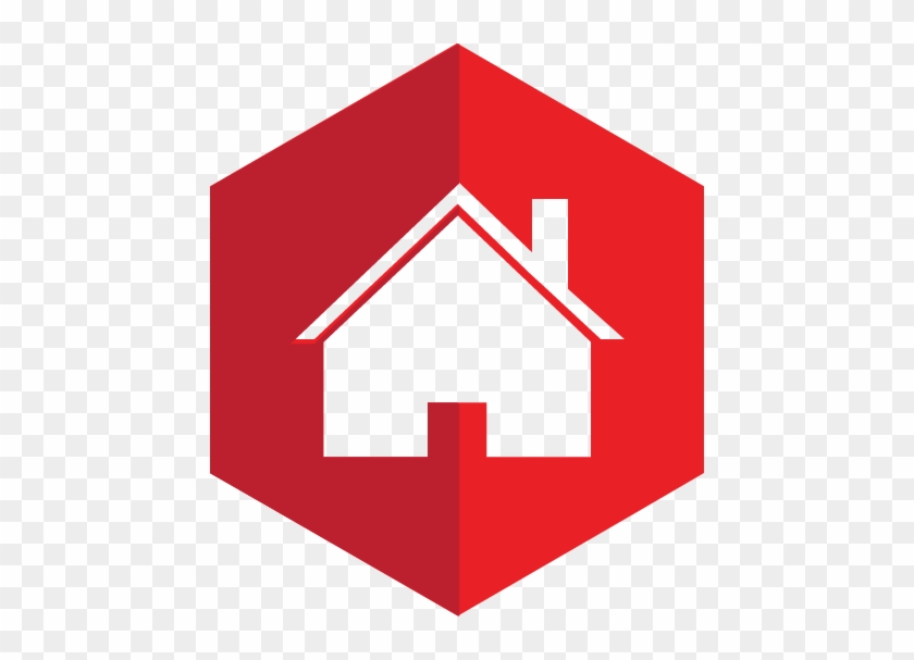 Home Icon - Home Logo Png Red #854761