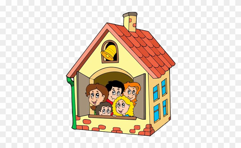 Gify Nena - Kids In A House Cartoon #854841