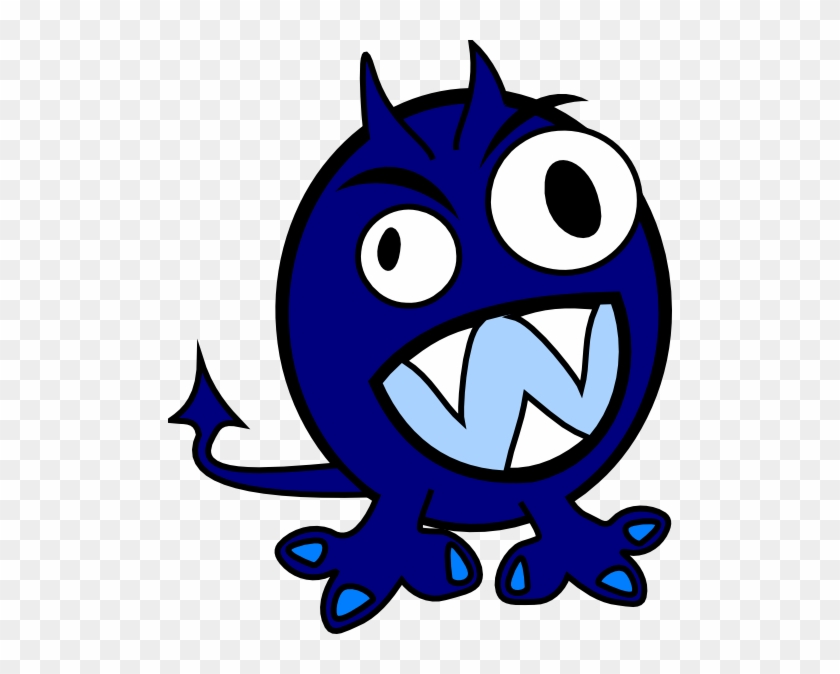 Blue Monster Clip Art At Clker - Read Some Funny Jokes #854848