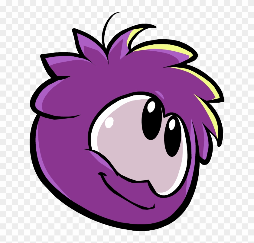 Purple Puffle - Club Penguin Purple Puffle #854915