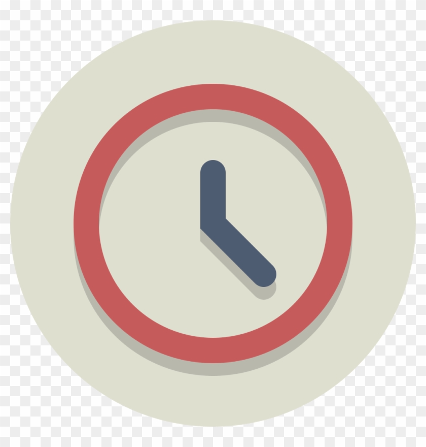 Circle Icons Clock - Clock Circle Icon Png #854976