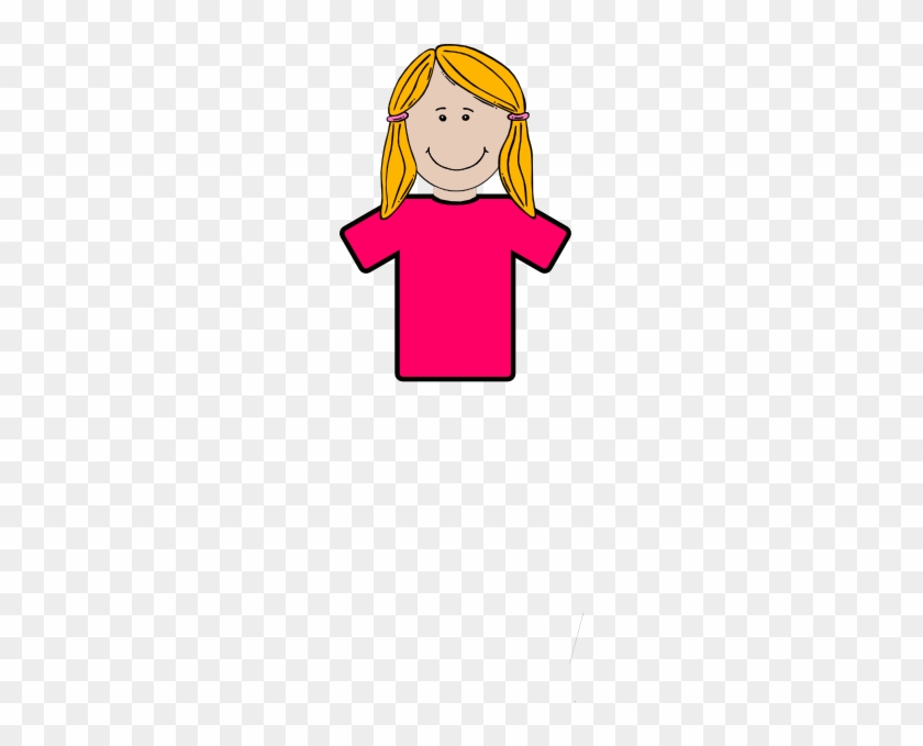 Sister Clip Art At Clipartner - Long Sleeve Pink Shirt Clipart #855021