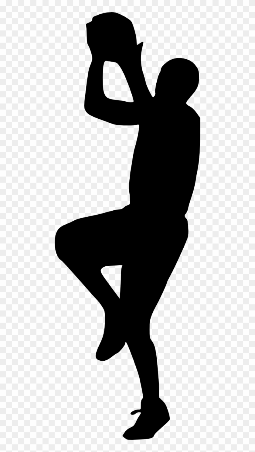 Free Png Basketball Player Silhouette Png Images Transparent - Basketball #855059