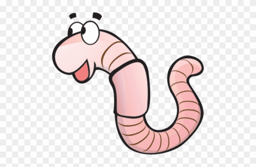 Wiggle Worm Clipart - Red Wiggler Cartoon #855113