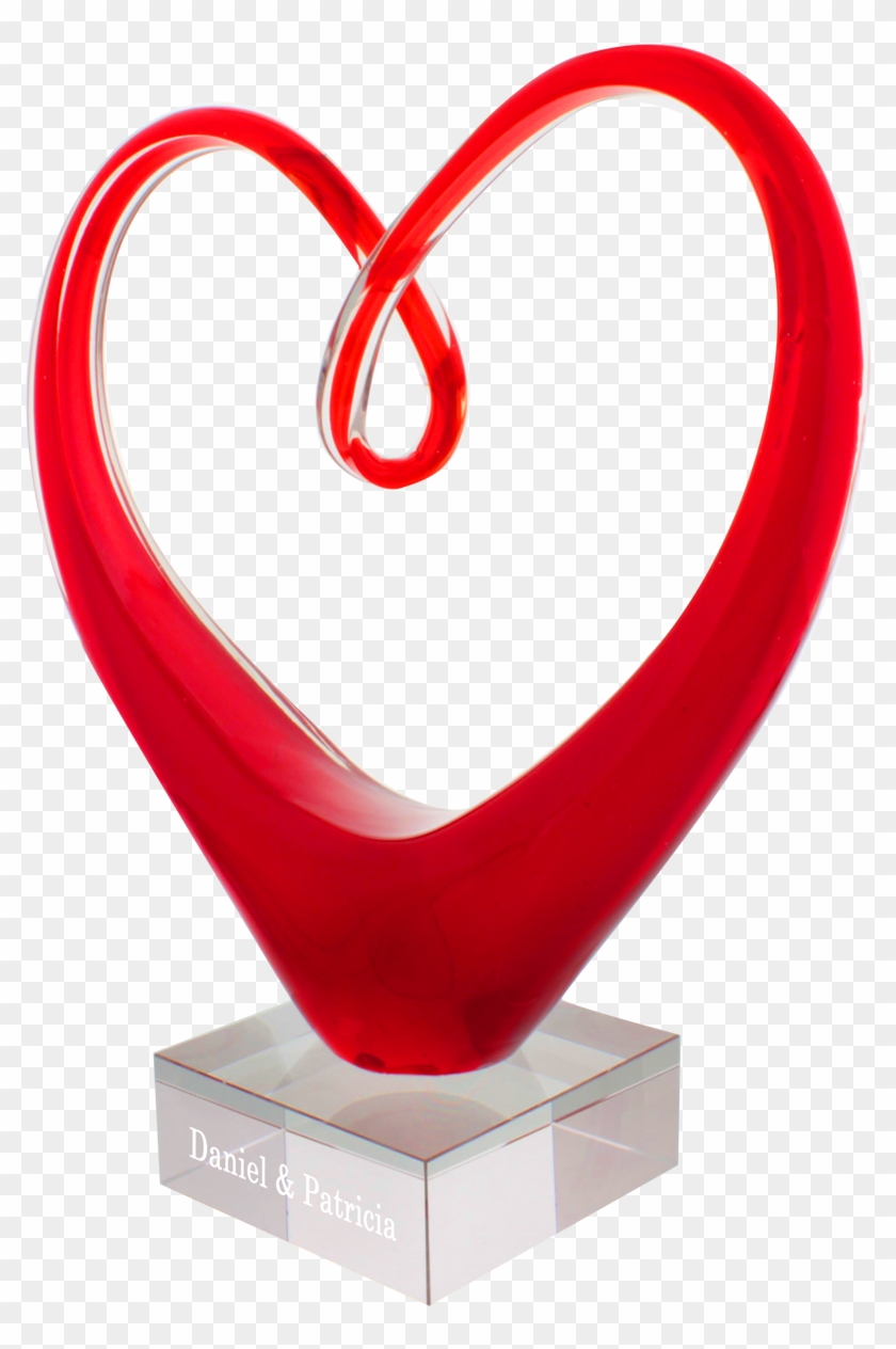Heart Sculpture With Engraving - Leonardo Herz Skulptur #855150