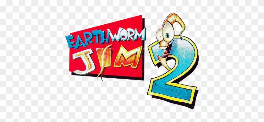 Earthworm Jim 2 Logo By Ringostarr39 - Earthworm Jim Anthology By Tommy Tallarico (vinyl Double #855156