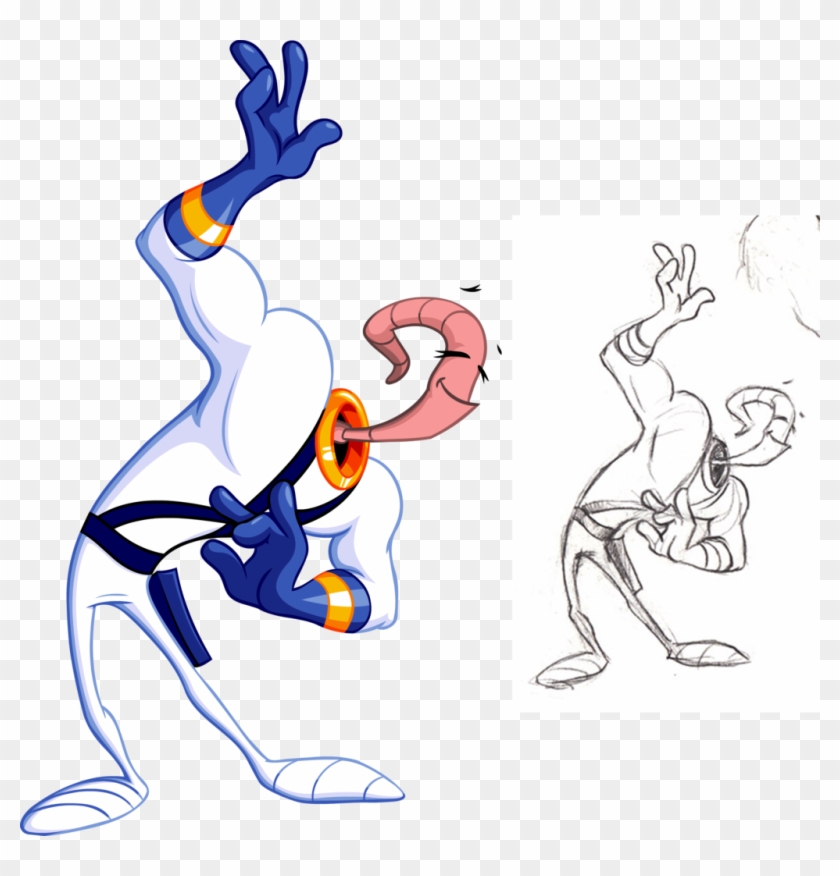 Earthworm Jim By Look1982 Earthworm Jim By Look1982 - Cartoon #855158