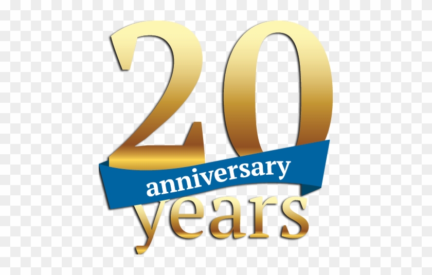 20yrs - 20 Year Anniversary Png #855217