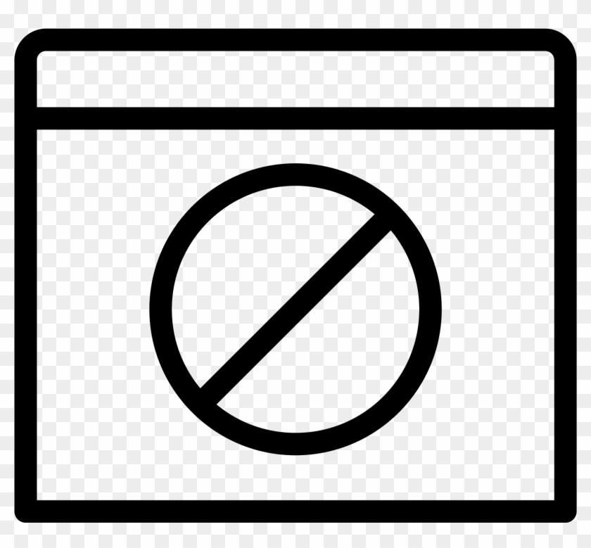 No Access Icon - None Clipart #855283