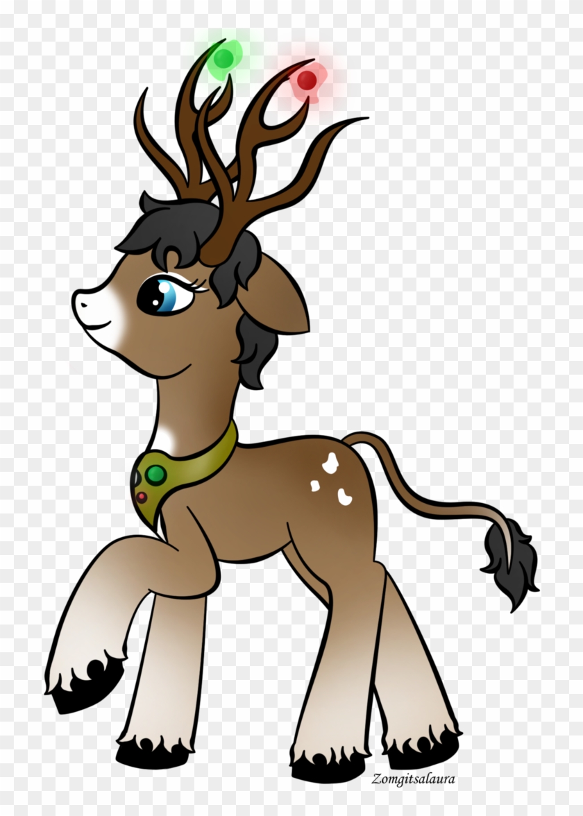 Christmas Reindeer Princess By Zomgitsalaura Christmas - Does Reindeer Tails Look Like #855318