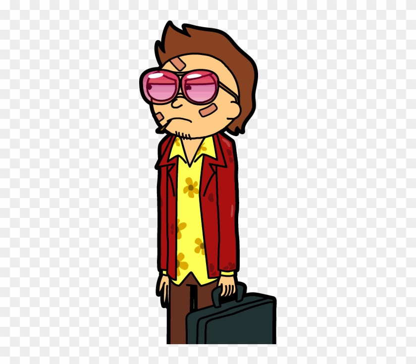 Loner Morty - Fight Club Rick And Morty #855363