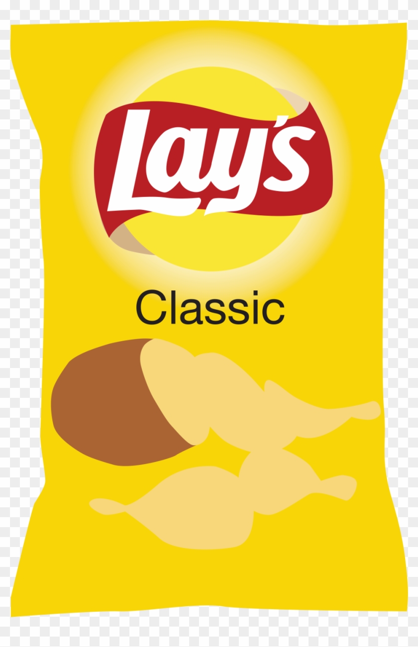 On The Right We Have A Generic Potato Chip Brand And - Potato Chip Bag No Background #855398