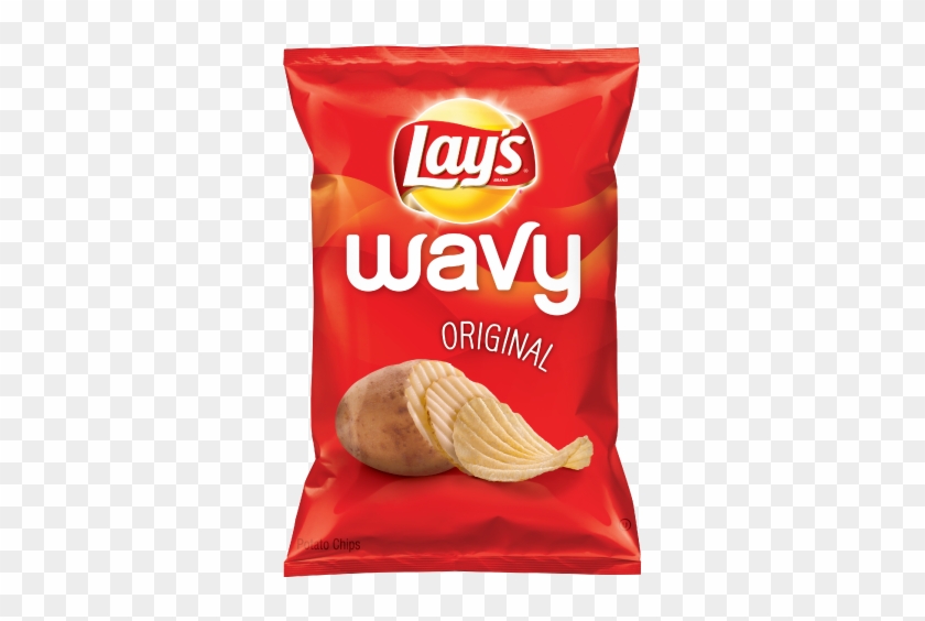 Lay's® Wavy Original Potato Chips - Hot Lays Potato Chips #855416