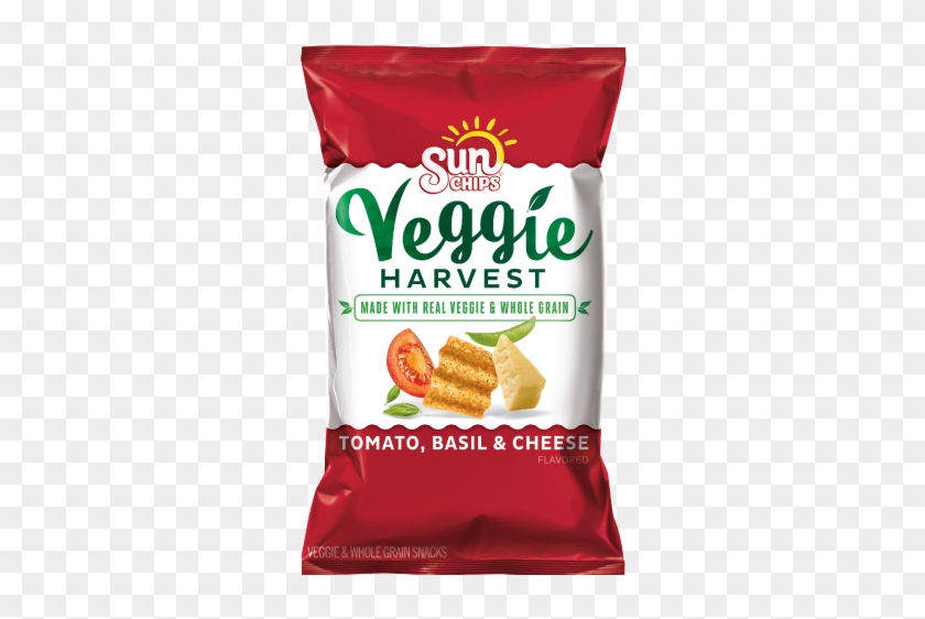 Sunchips® Veggie Harvest Tomato, Basil & Cheese Flavored - Sun Chips Tomato Basil Cheese #855418