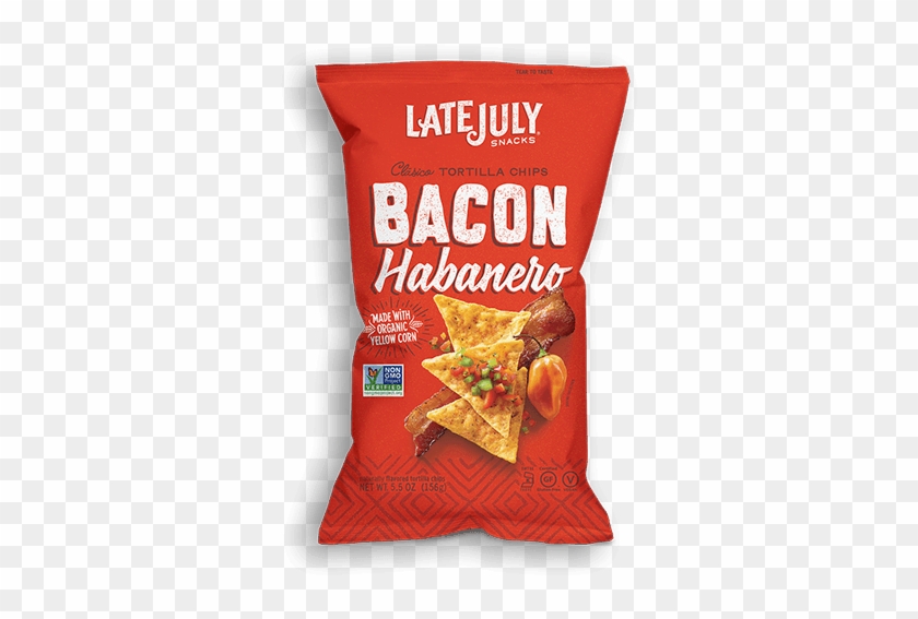 Potato Chips And Other Snacks - Late July Tortilla Chips, Clasico, Bacon Habanero - #855427
