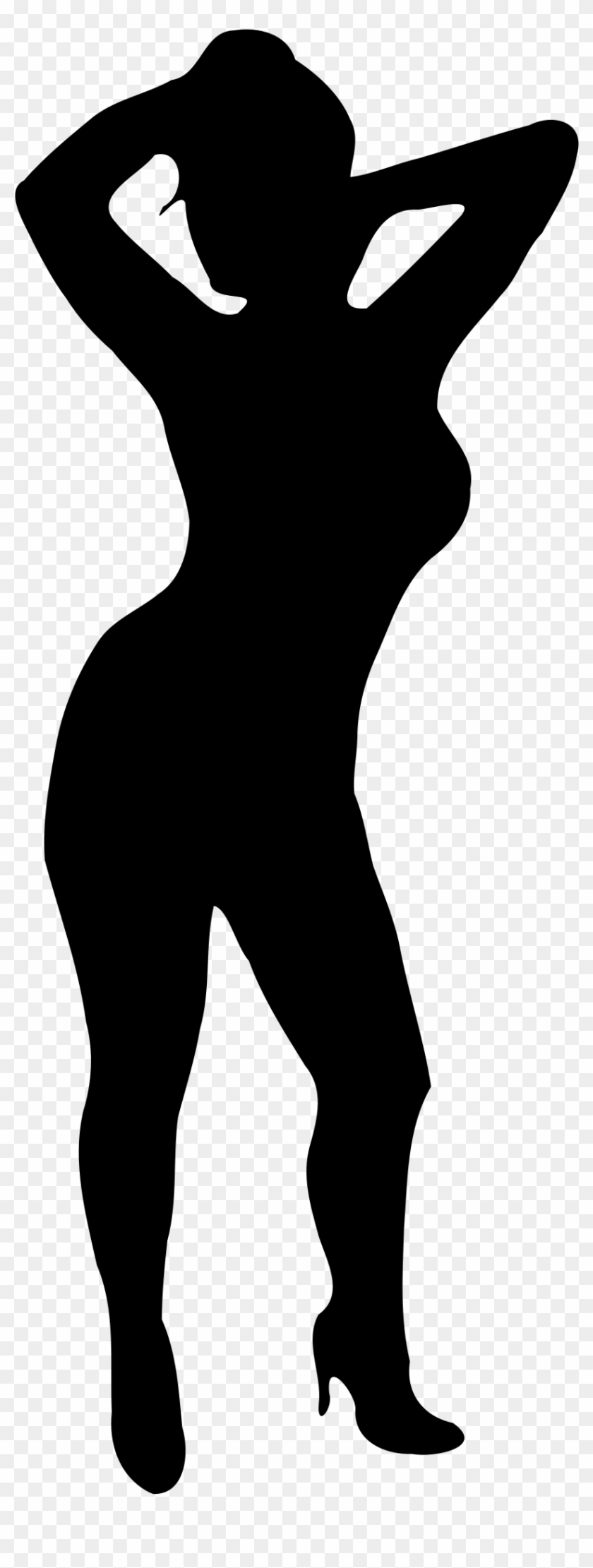 Clipart Woman Silhouette 46 At Black - Sexy Black Woman Silhouette #855431