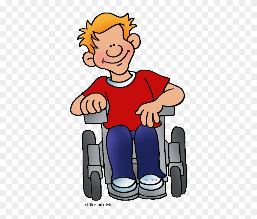 Person In A Wheel Chair Clipart #855467