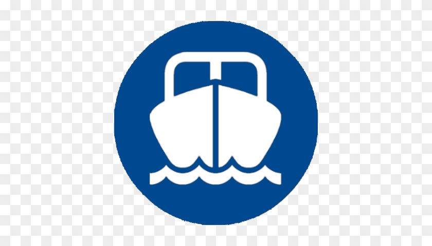 Open Water, Inc - Boat Blue Icon #855563