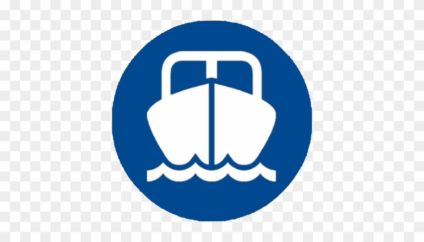 Open Water, Inc - Boat Blue Icon #855563