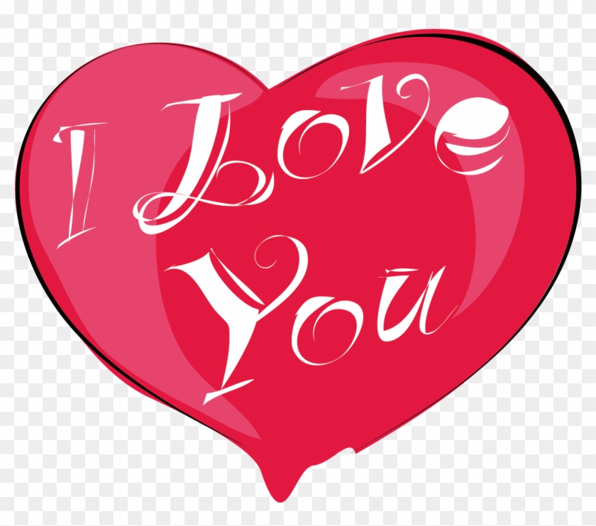 Heart Red Letter Clip Art - Heart Red Letter Clip Art #855650