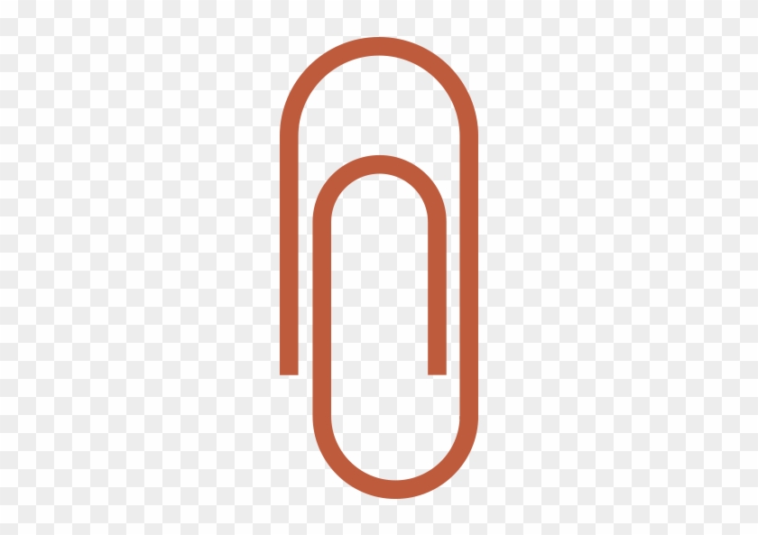 Custom Icon Paper Clip - Illustration #855668