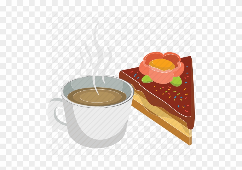 Coffee Clipart Tea Cake - Cake #855689