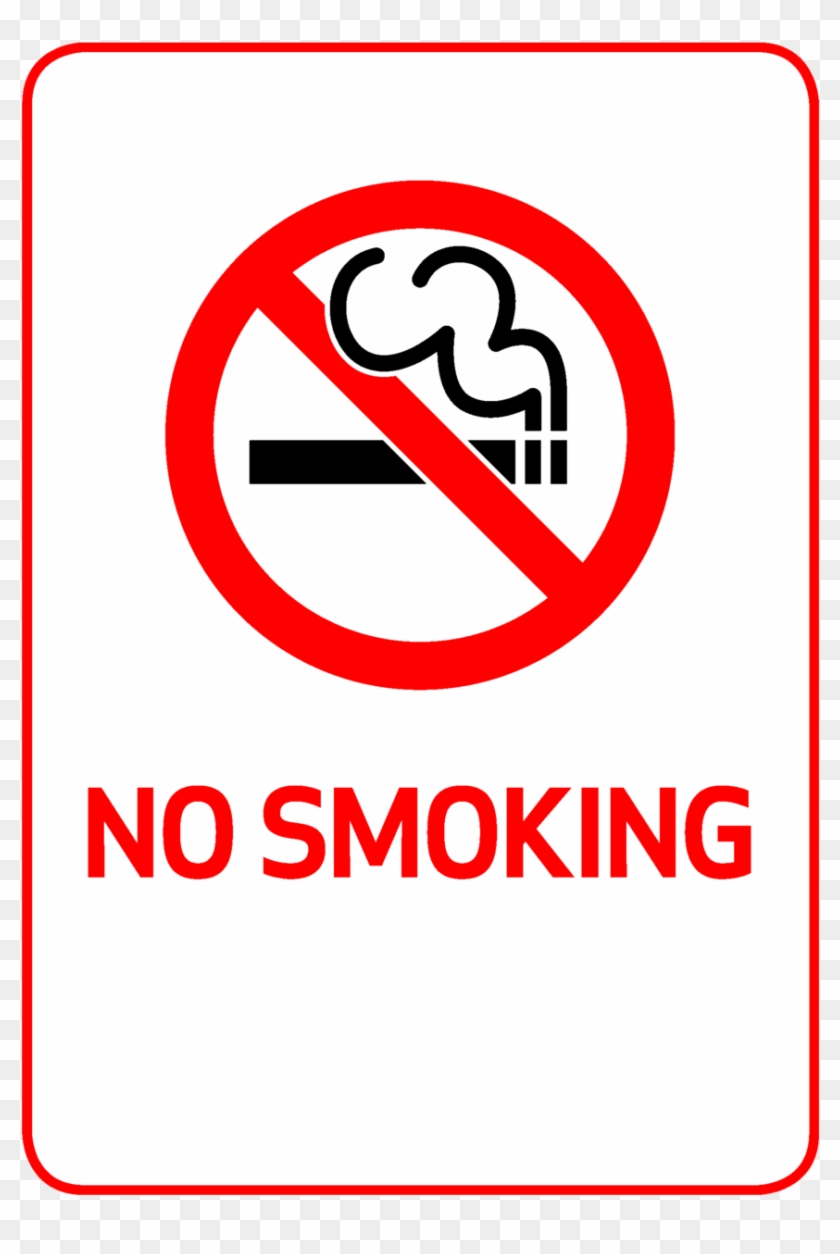 No Smoking Icon Symbol - Official No Smoking Sign #855700