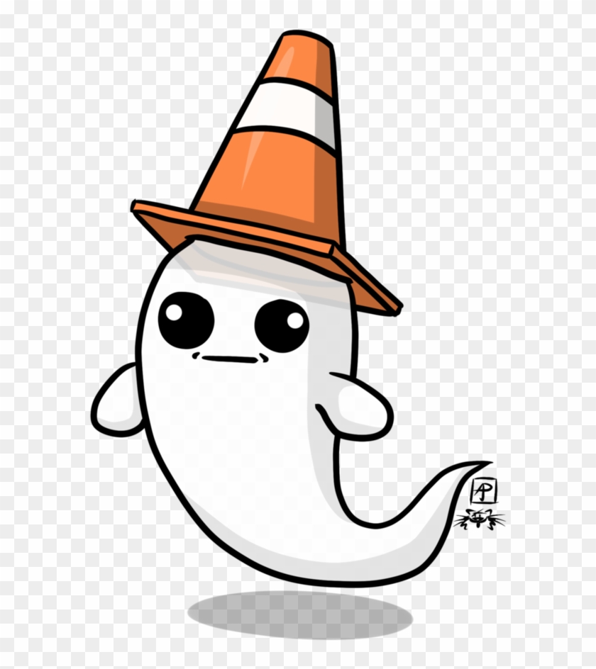 Traffic Cone Ghost By Olificus - Traffic Cone #855715