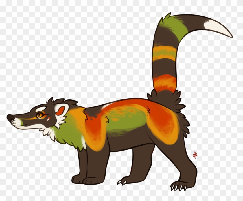 Papaya Coati - Hog Nosed Skunk #855726